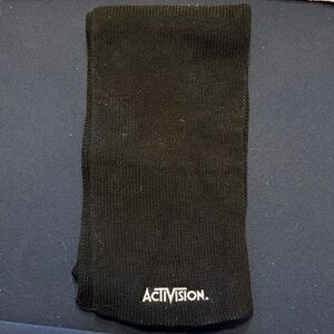 Activision Black Men's Scarf